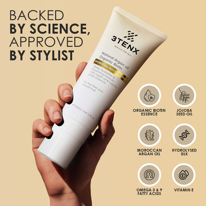 3TENX Hydrating Frizz Fixer Cream for Smooth, Frizz-Free Hair