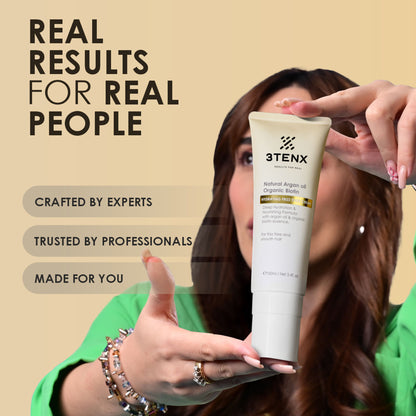 3TENX Hydrating Frizz Fixer Cream for Smooth, Frizz-Free Hair