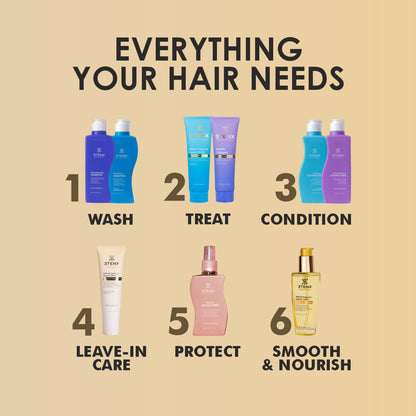 3TENX Hydrating Frizz Fixer Cream for Smooth, Frizz-Free Hair