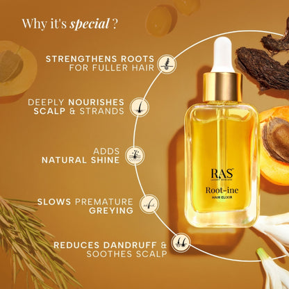 RAS Luxury Oils Root-Ine Hair Elixir With 30 Regenerative Botanicals