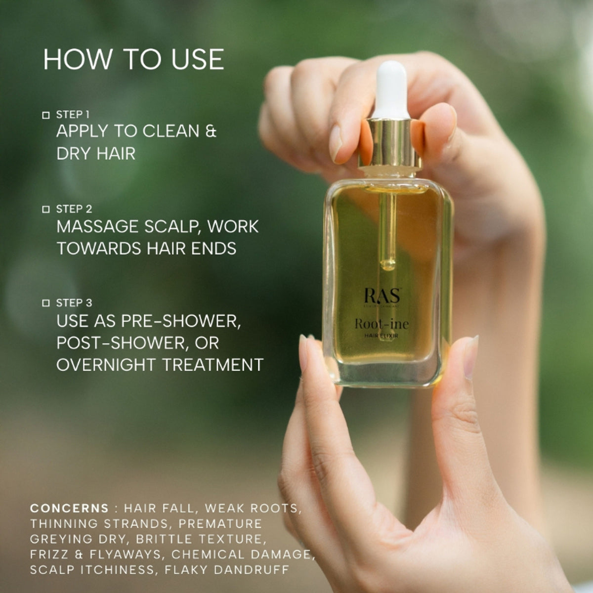 RAS Luxury Oils Root-Ine Hair Elixir With 30 Regenerative Botanicals