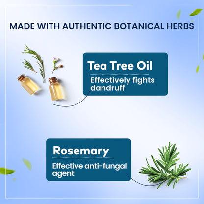Himalaya Anti-Dandruff Hair Oil With Tea Tree Oil, Neem & Rosemary