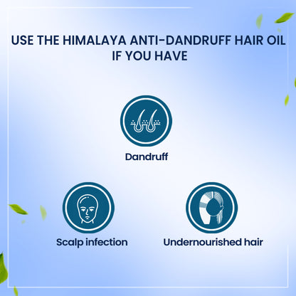 Himalaya Anti-Dandruff Hair Oil With Tea Tree Oil, Neem & Rosemary