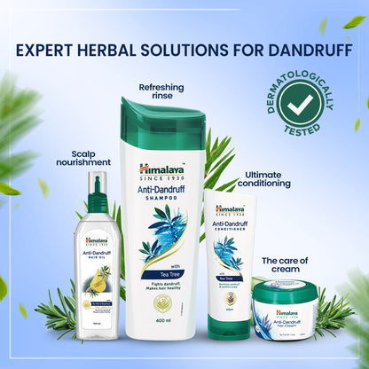 Himalaya Anti-Dandruff Hair Oil With Tea Tree Oil, Neem & Rosemary