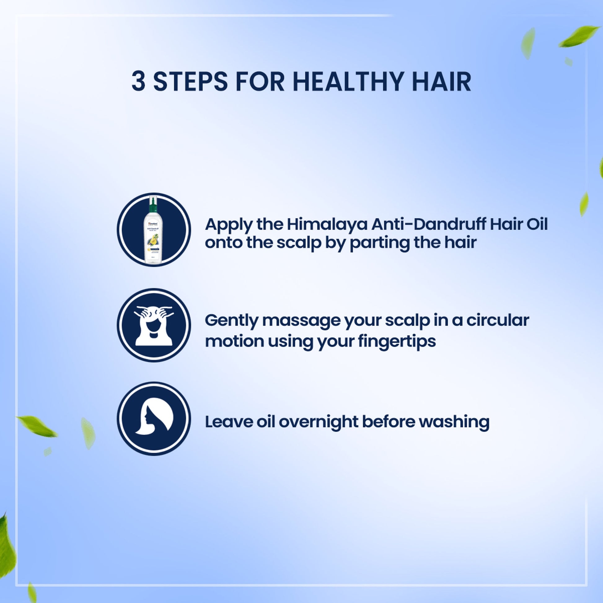 Himalaya Anti-Dandruff Hair Oil With Tea Tree Oil, Neem & Rosemary