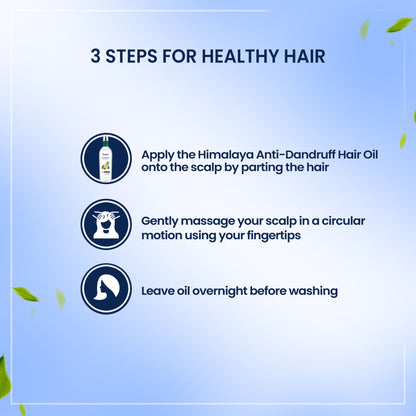 Himalaya Anti-Dandruff Hair Oil With Tea Tree Oil, Neem & Rosemary