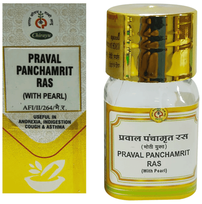 Chirayu Praval Panchamrit (Moti Yukt) Tablets