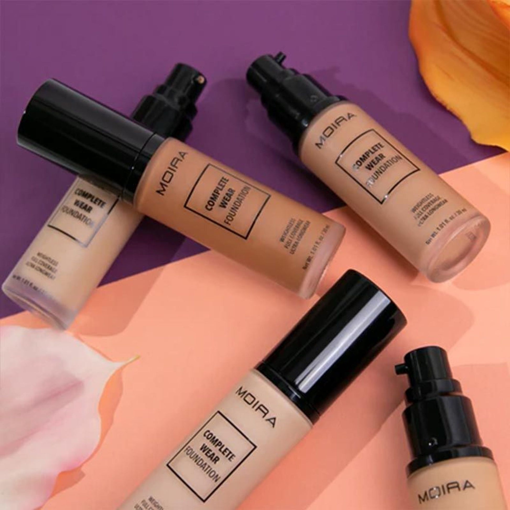 Moira Complete Wear Foundation - 250 Natural Buff