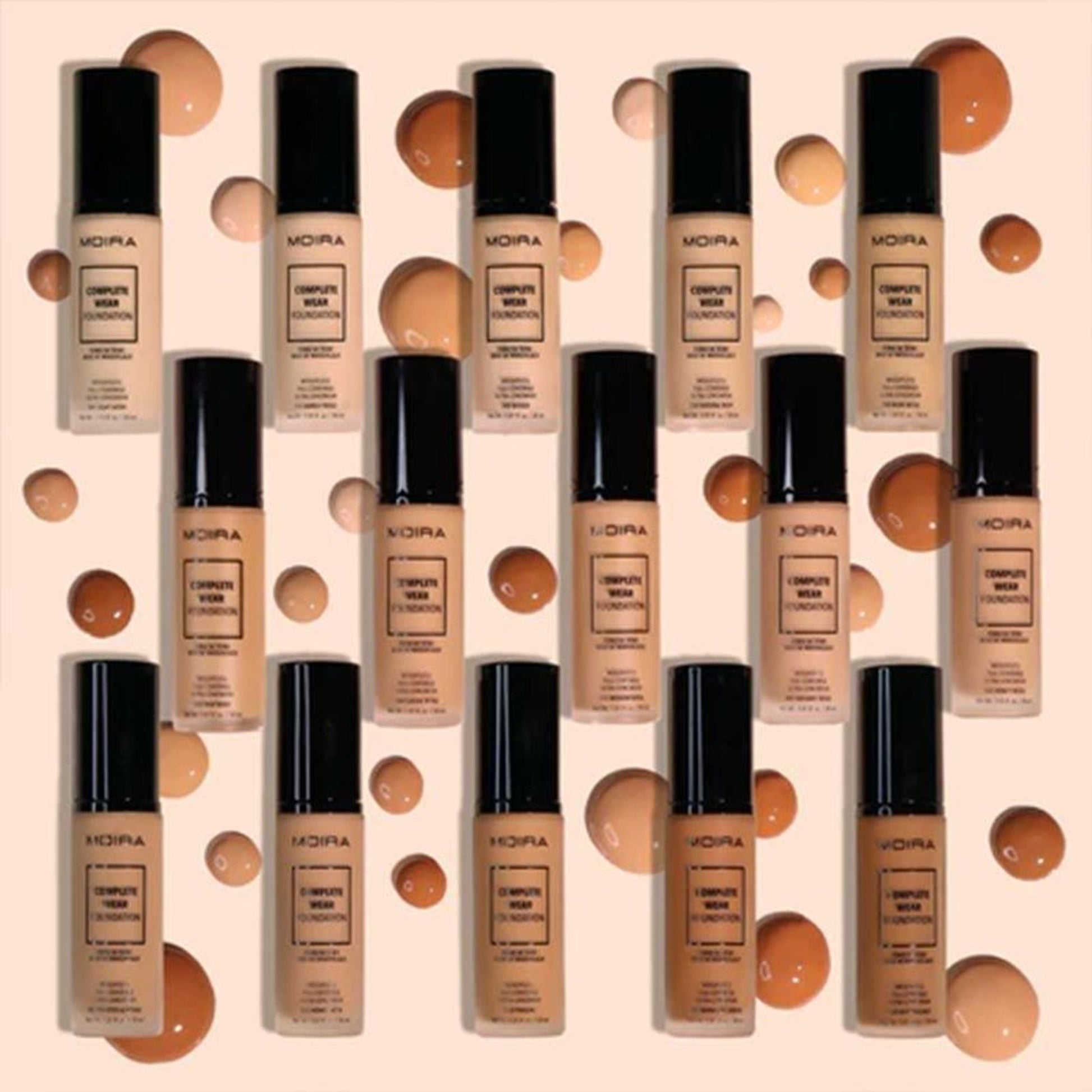Moira Complete Wear Foundation - 250 Natural Buff