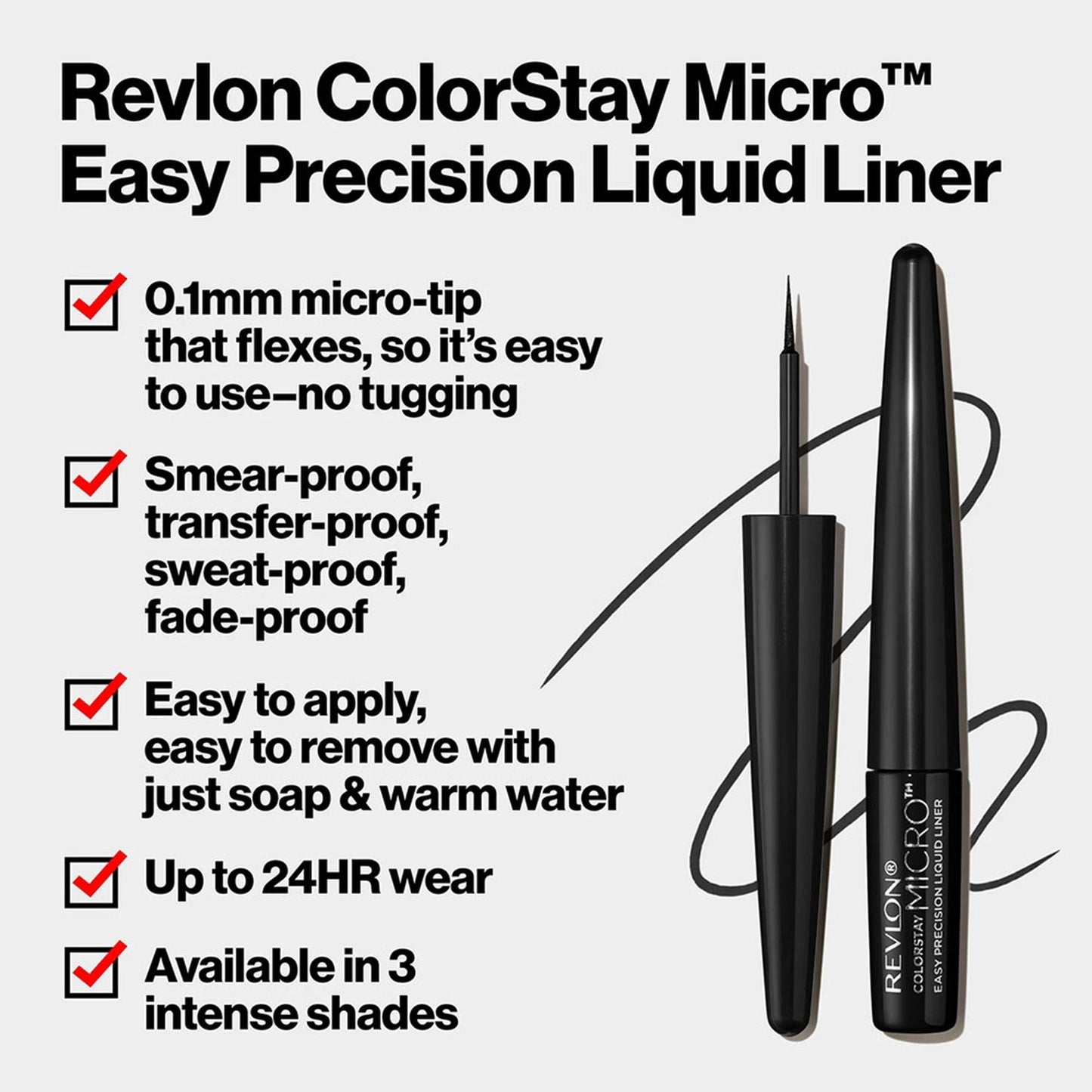 Revlon Colorstay Micro Liquid Liner - Blackout