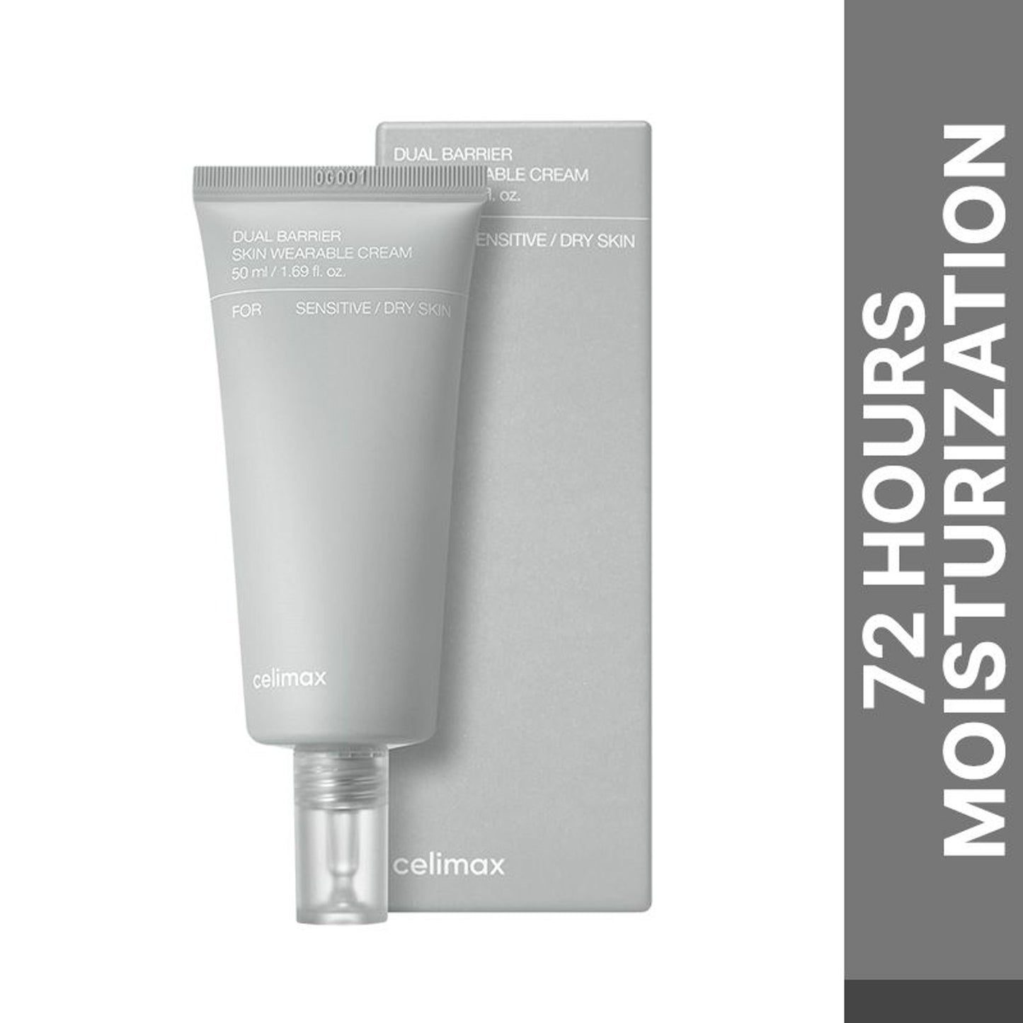 Celimax Dual Barrier Skin Wearable Cream, Hydrates, Calms & Strengthens Skin Barrier