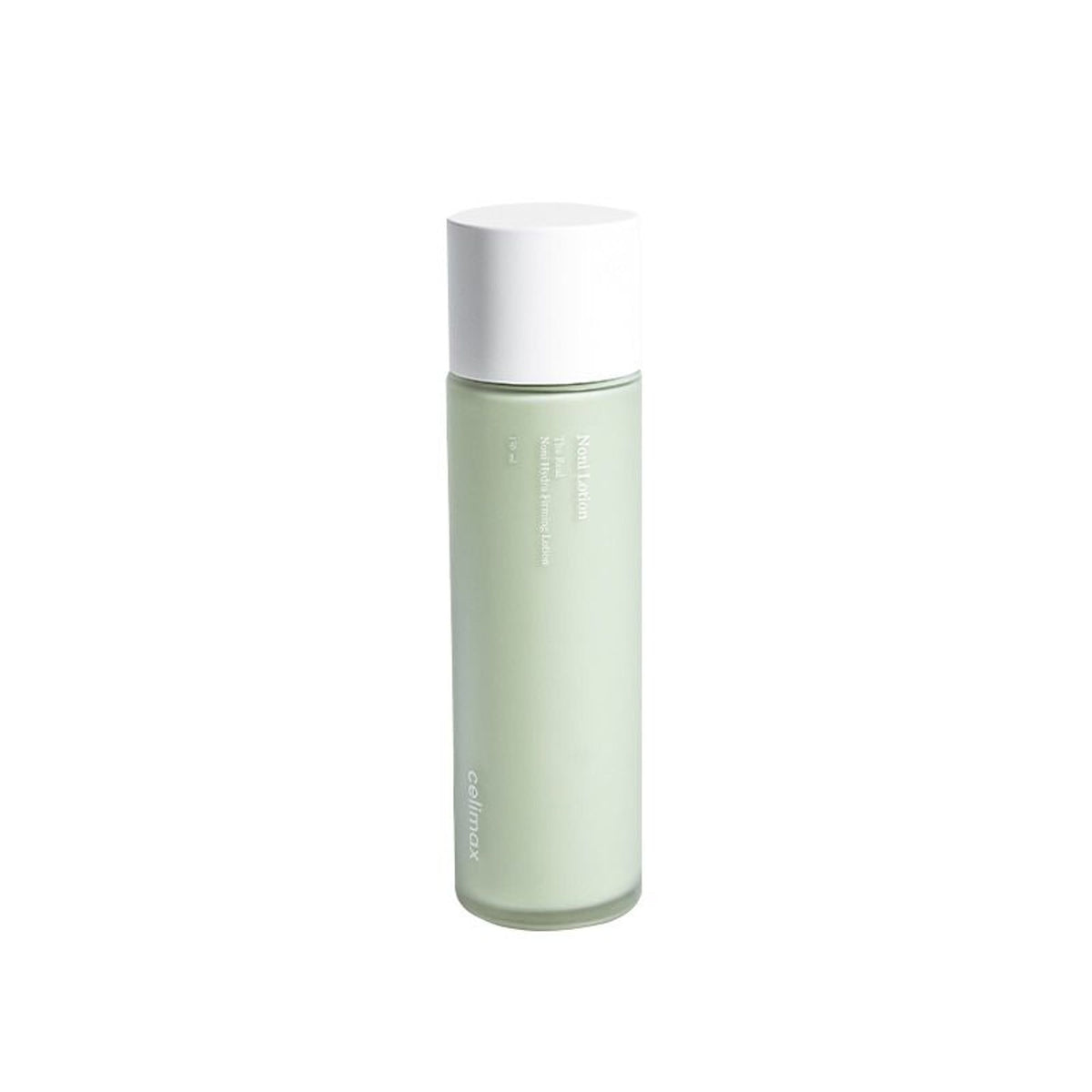 Celimax The Real Noni Hydra Firming Lotion bottle with calming and hydrating skincare benefits, designed to repair the skin barrier.