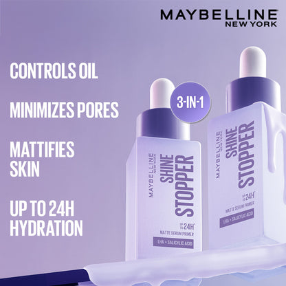 Maybelline New York Shine Stopper 3-in-1 Serum Primer