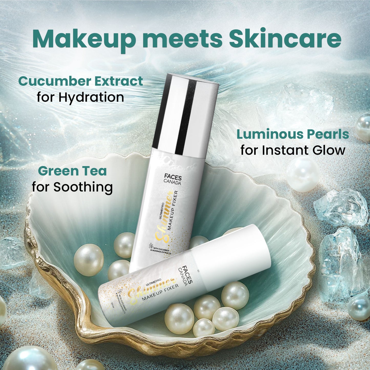 Faces Canada Ultime Pro Shimmer Makeup Fixer Setting Spray