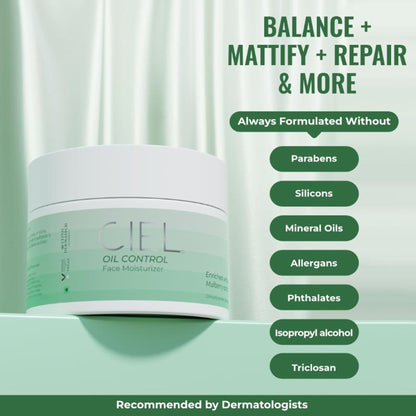 Ciel Oil Control Hydrating Face Moisturizer Which Reduces Acne & Blemishes