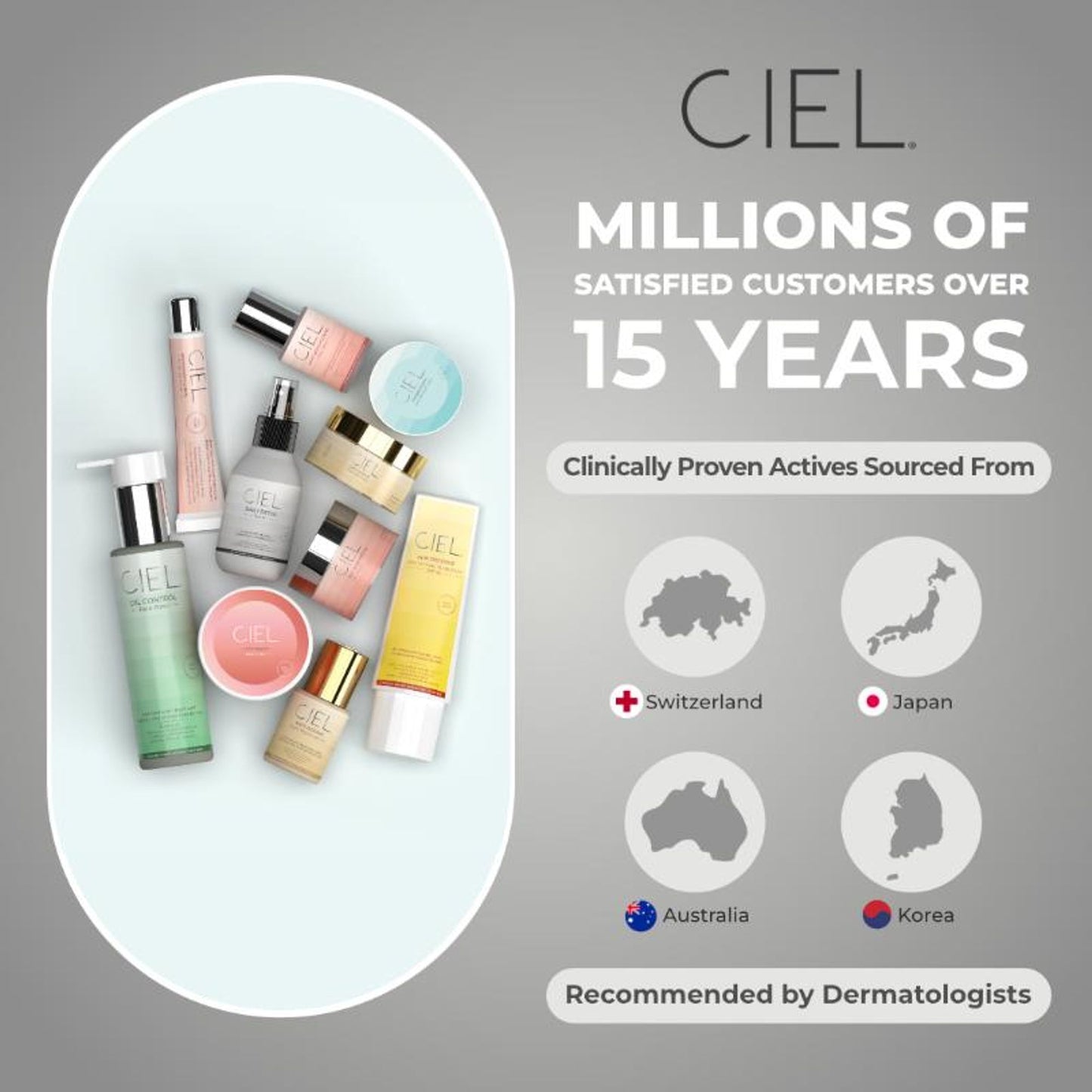 Ciel Daily Detox Gentle Cleanser - Sulphate Free, Removes Makeup, Softens & Detoxifies