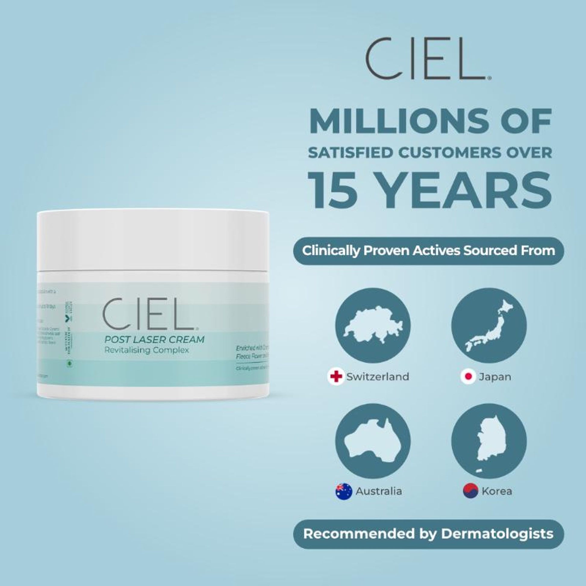 Ciel Post Lazer Cream