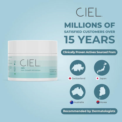 Ciel HR+ Hair Growth Minimiser Cream