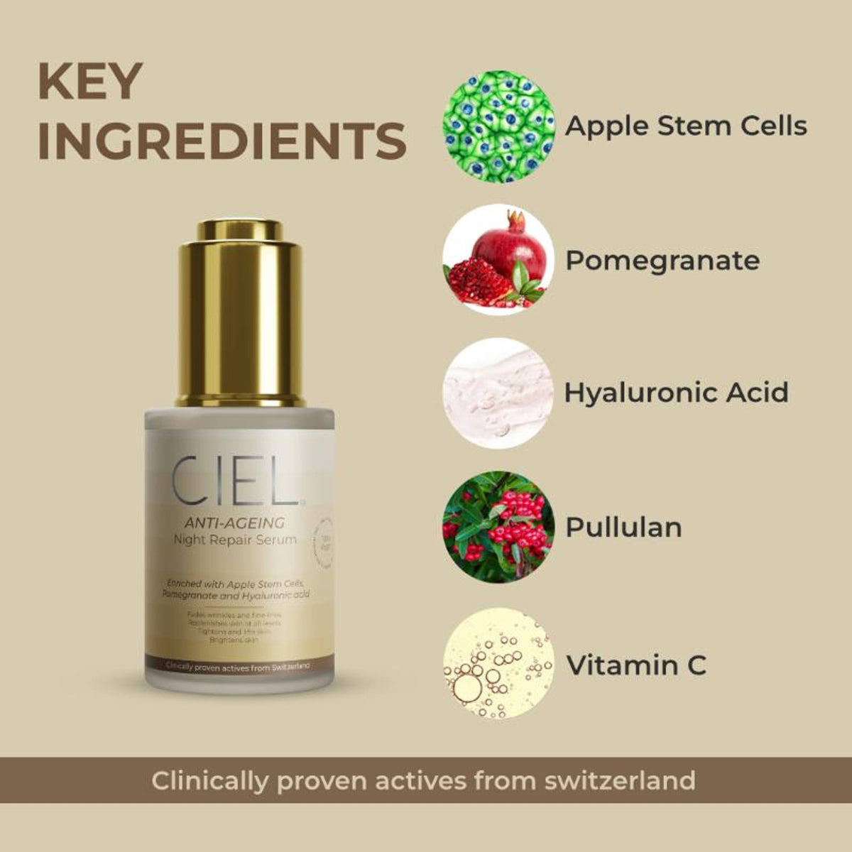 Ciel Anti Ageing Night Serum