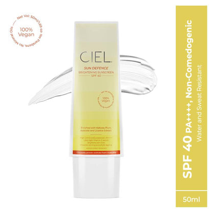 Ciel Sun Defence Brightening Sunscreen SPF 40