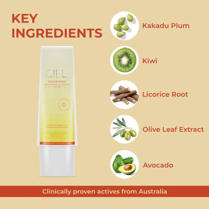 Ciel Sun Defence Brightening Sunscreen SPF 40