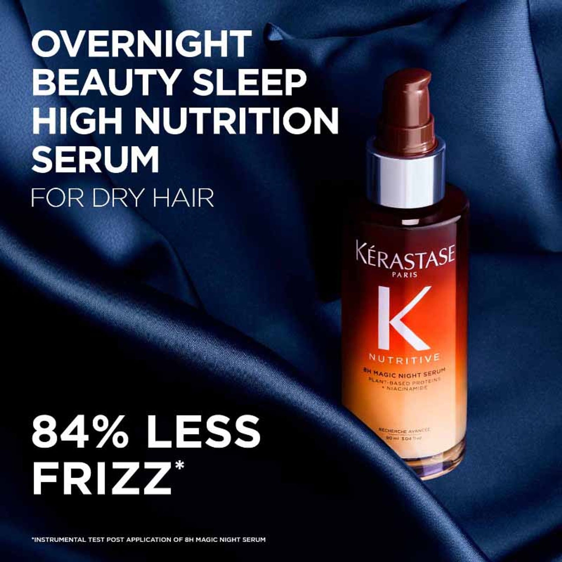 Kerastase Nutritive 8H Magic Night Hair Serum, Overnight leave-in serum, enriched with Niacinamide