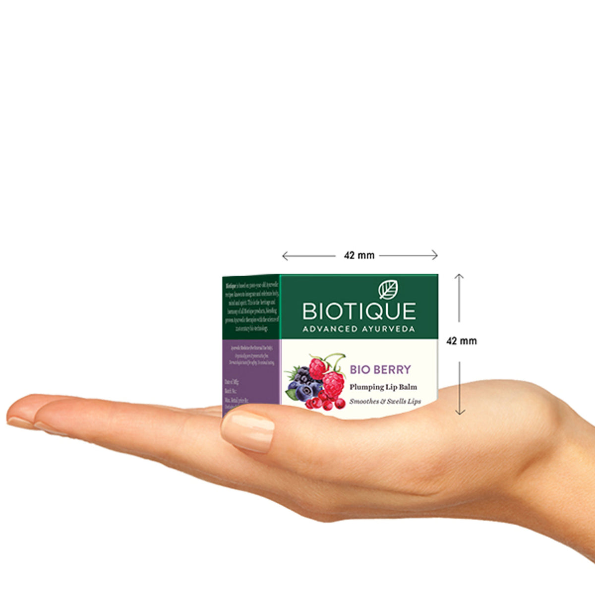 Biotique Bio Berry Plumping Lip Balm Smoothes & Swells Lips