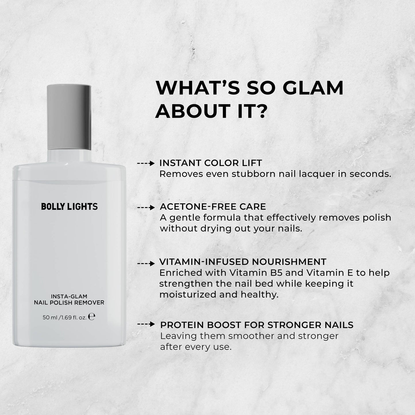 Colorbar Bolly Lights Insta-Glam Nail Polish Remover