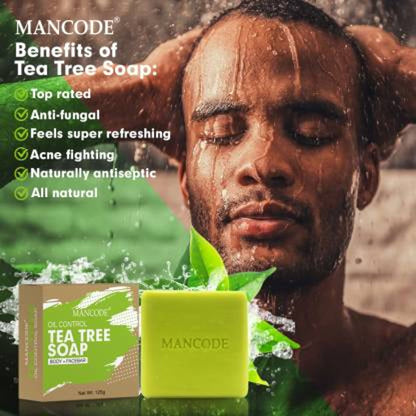 Mancode Tea Tree Oil Control Soap