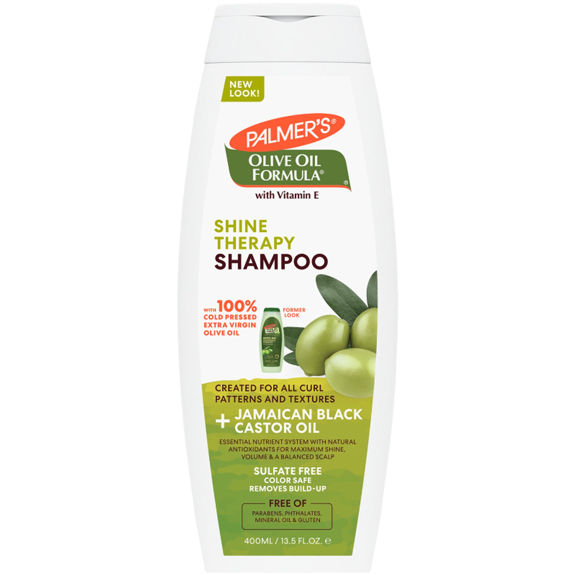 Palmer's Olive Oil Smoothing Shampoo For Extra Shine, Colour Safe, Free Of Sulfates, Parabens