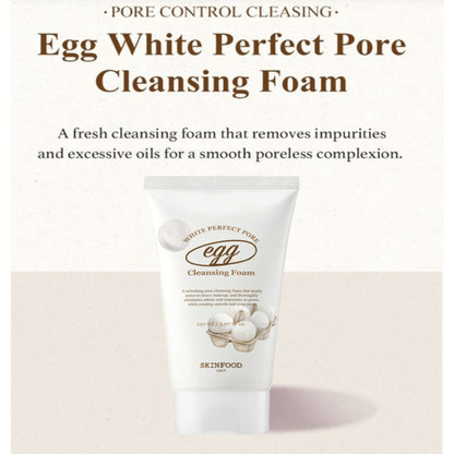 Skinfood Egg White Perfect Pore Cleansing Foam