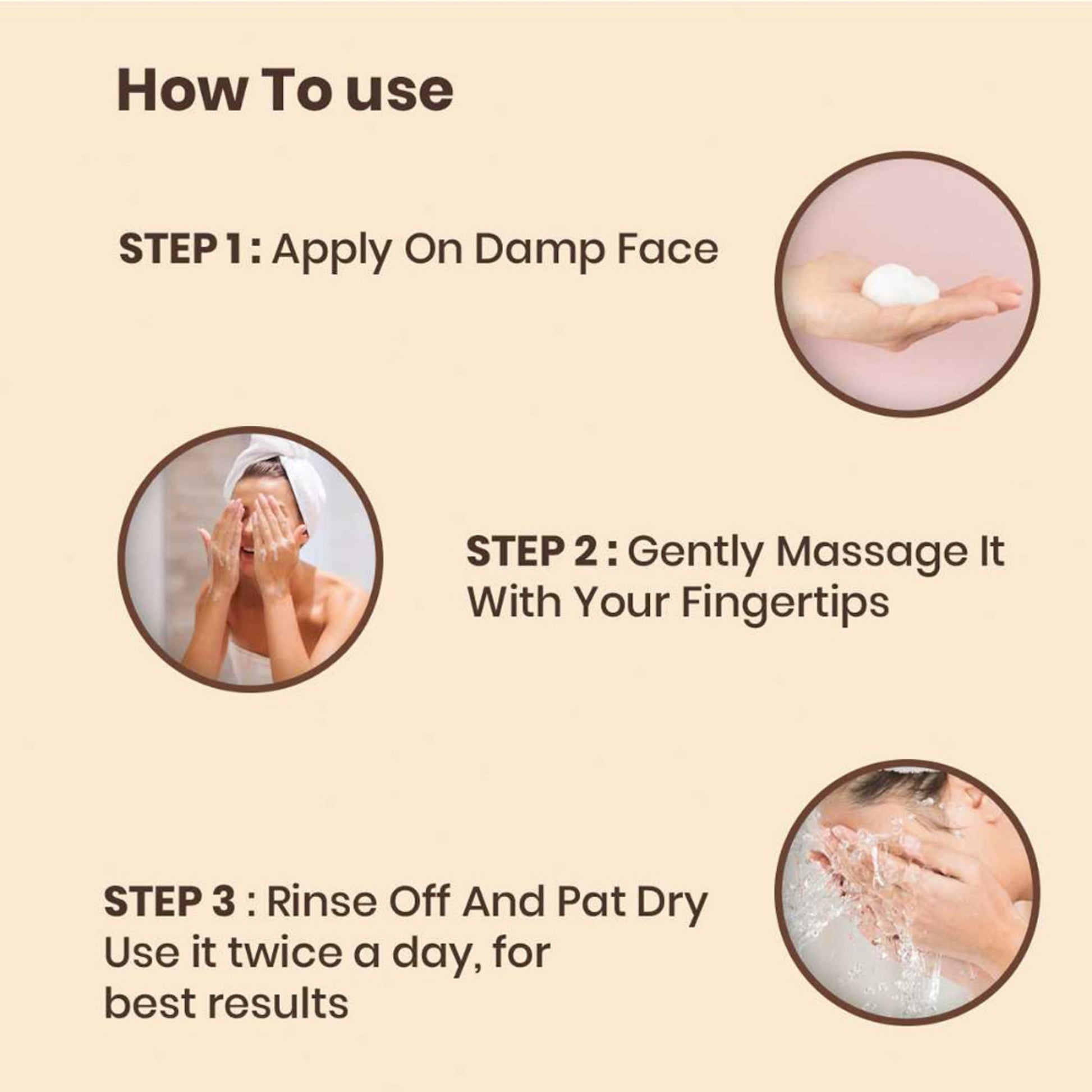 Spring H2O Rice Water Face Wash Minimizes Pores & Skin Brightening with Rice Water & Honey