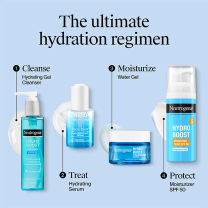 Neutrogena Hydro Boost Hyaluronic Acid Water Gel Light Face Moisturizer For Normal, Dry & Oily Skin