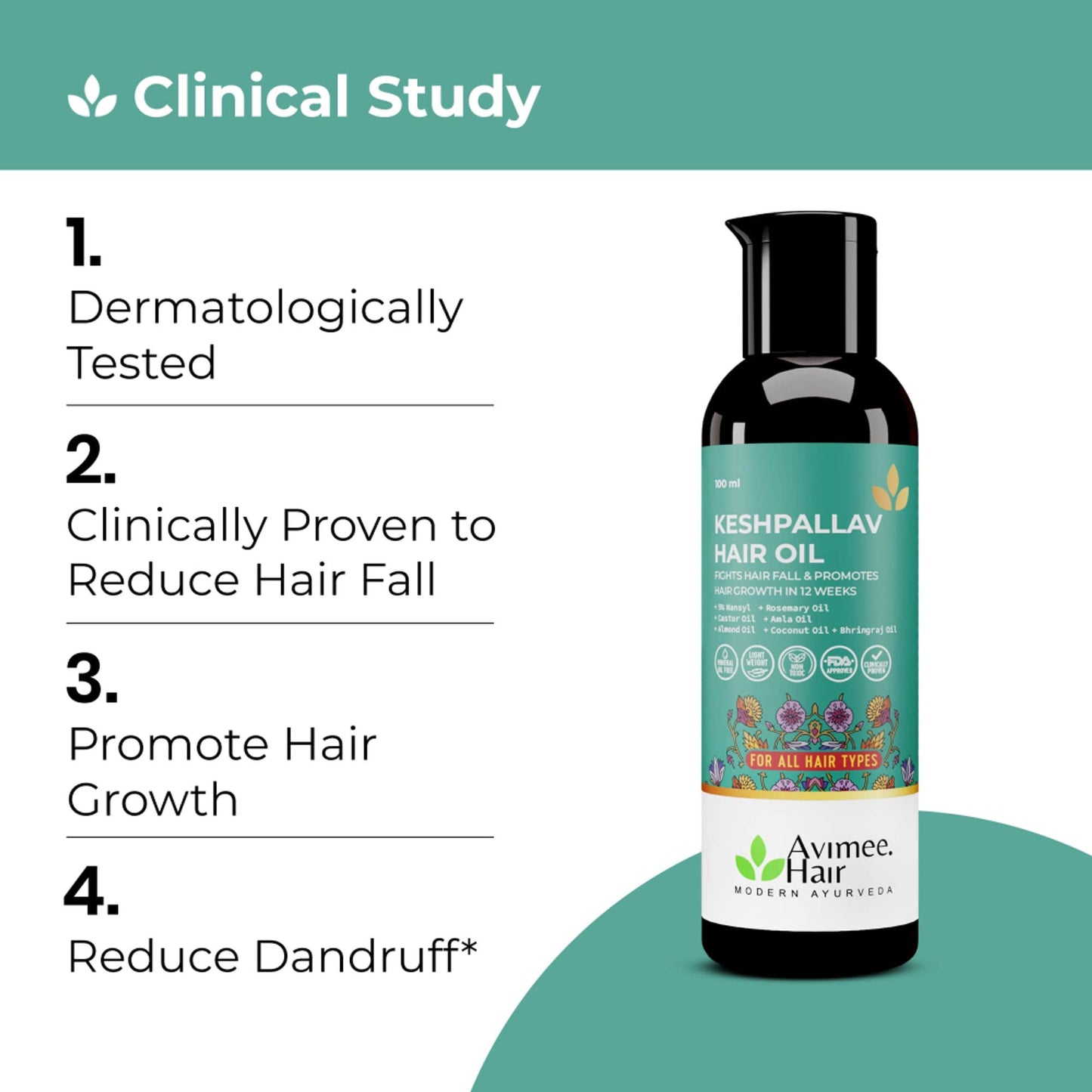 Avimee Herbal Keshpallav Handmade Hair Oil