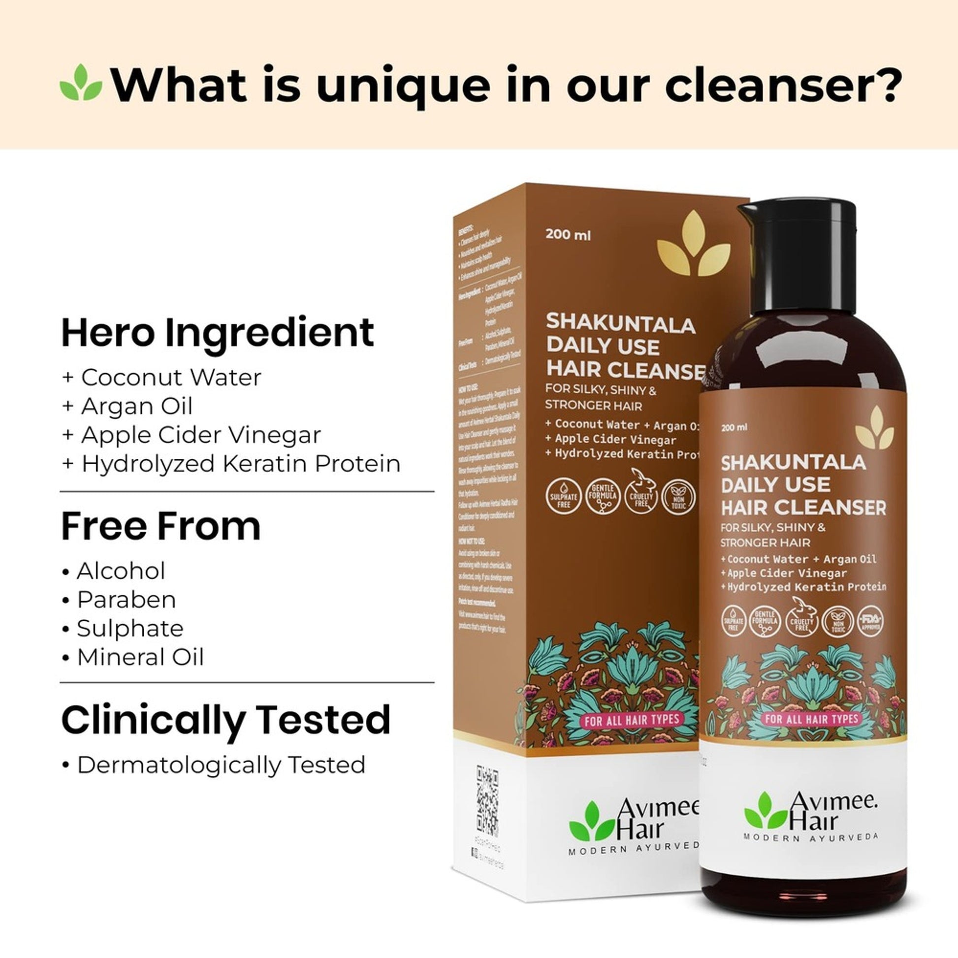 Avimee Herbal Shakuntala Hair Cleanser