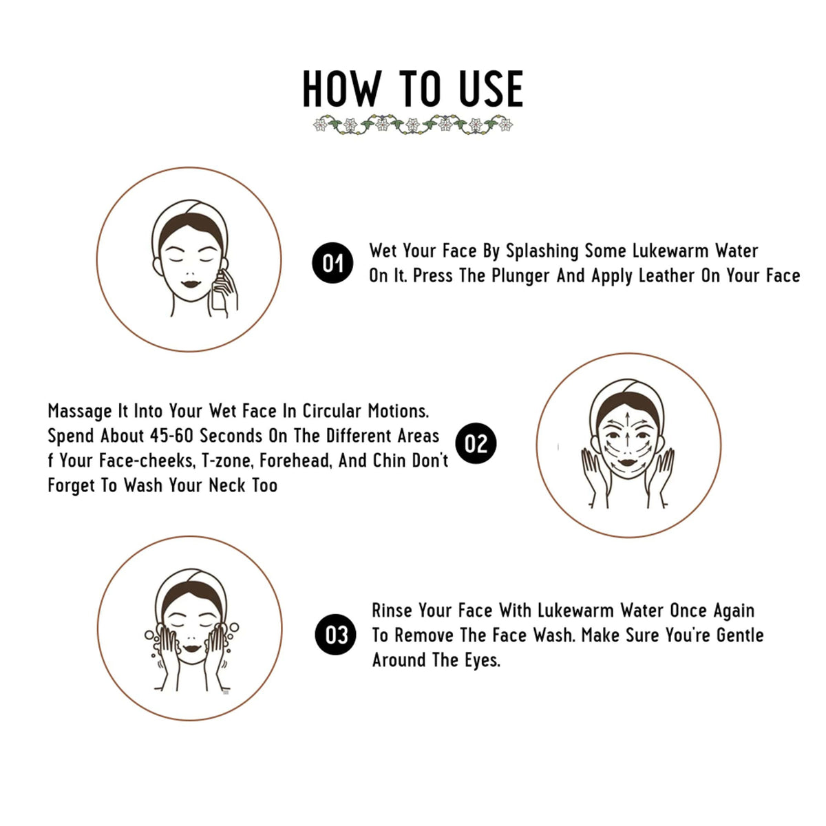 Avimee Herbal Kunwar Charcoal Facewash with activated charcoal and herbal ingredients in a pump bottle.