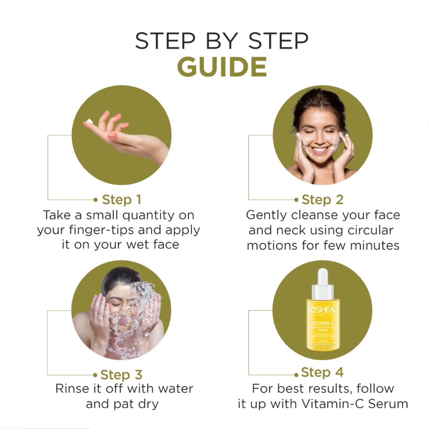 Oshea Herbals Vitamin C Brightening & Skin Illuminating Face Wash