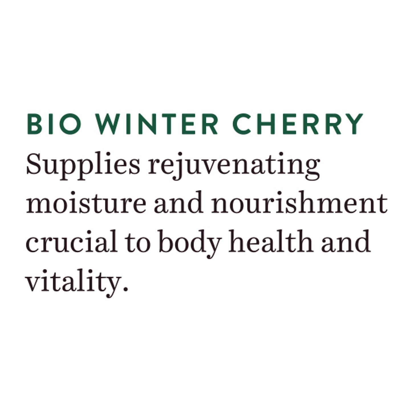 Biotique Bio Winter Cherry Rejuvenating Body Nourisher