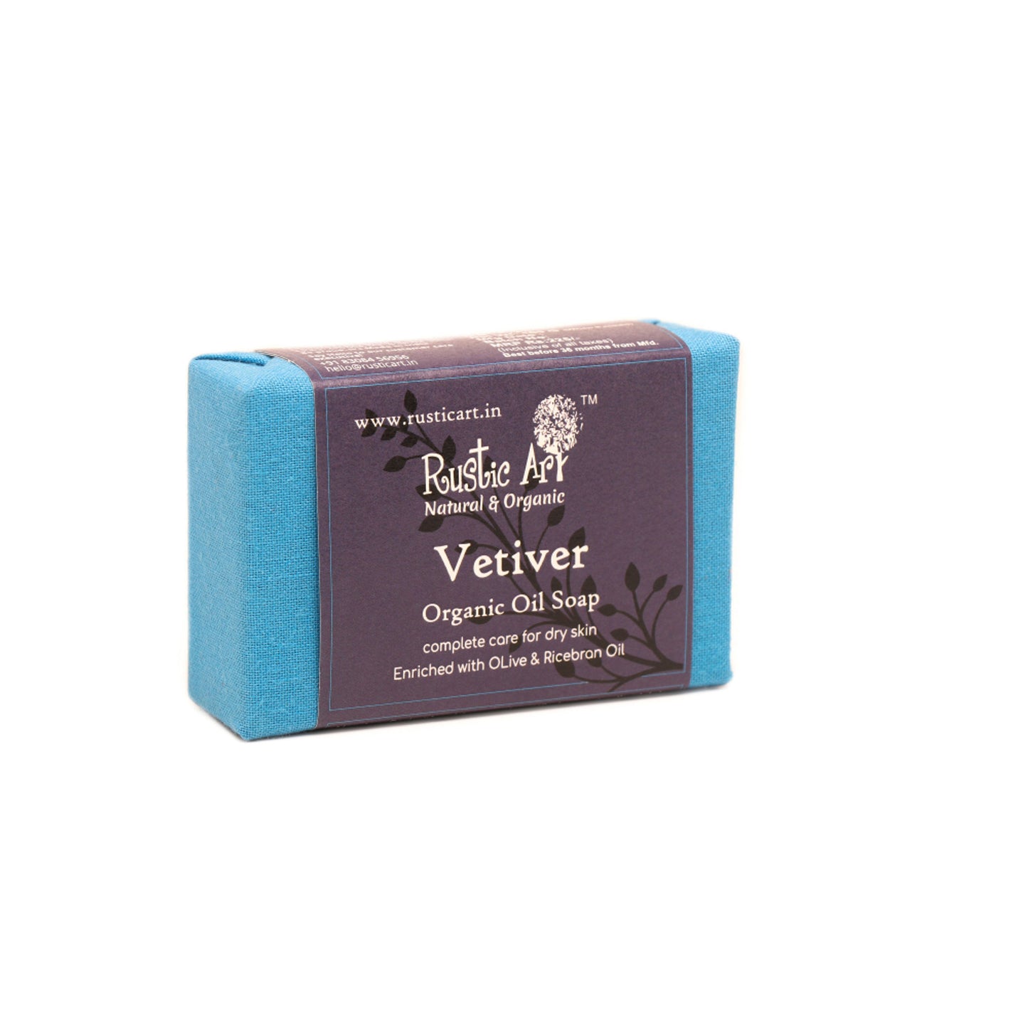 Rustic Art Organic Vetiver Soap