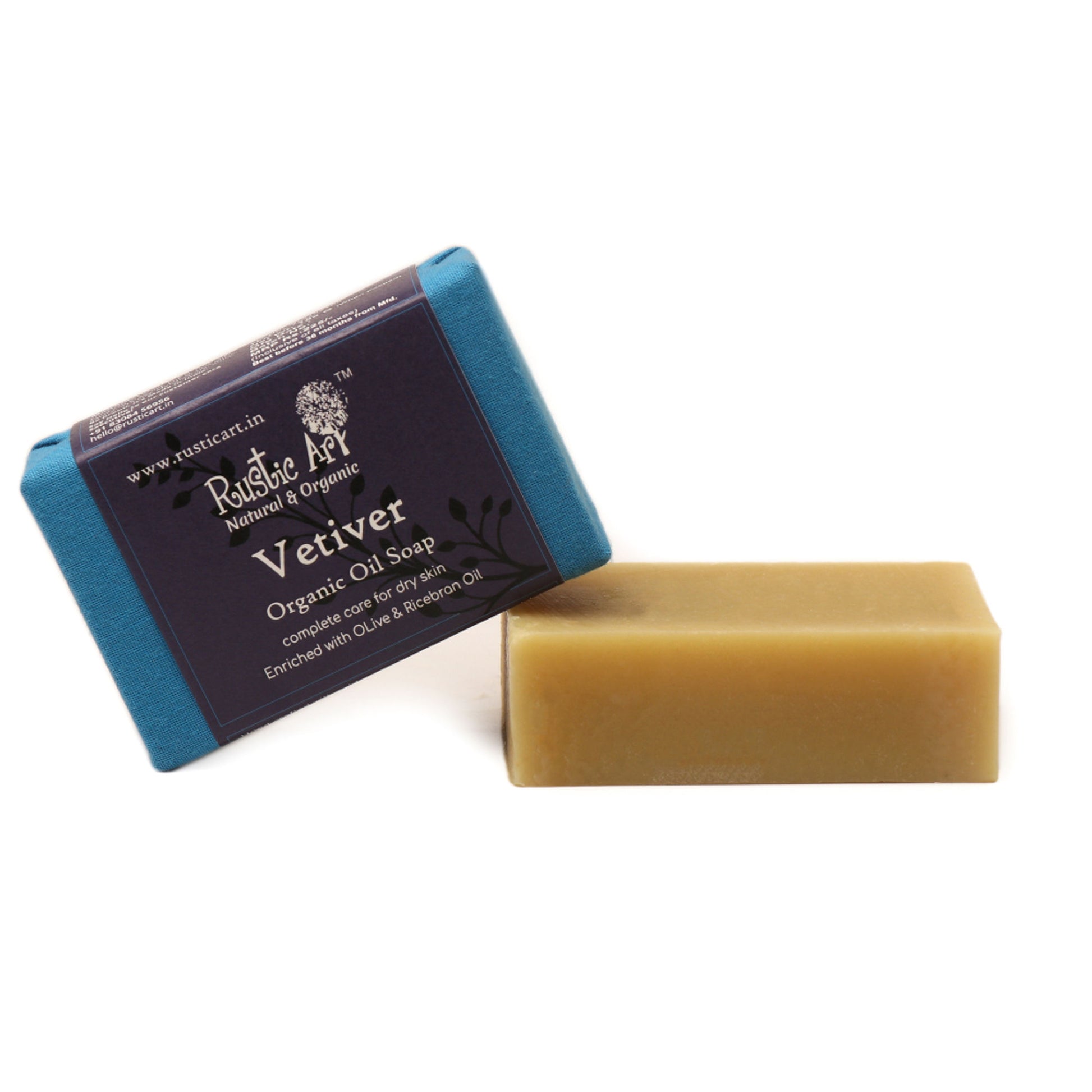 Rustic Art Organic Vetiver Soap