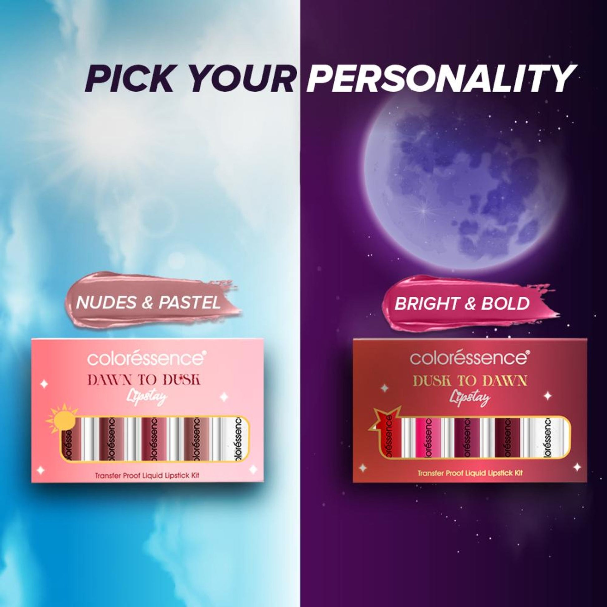 Coloressence Lipstay Dusk To Dawn Kit