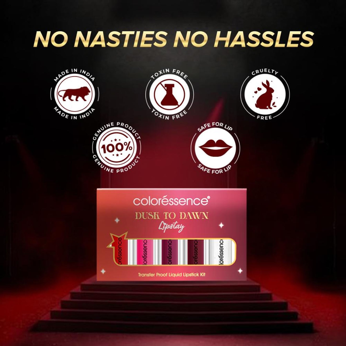 Coloressence Lipstay Dusk To Dawn Kit