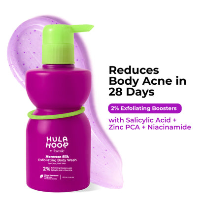 FoxTale Hula Hoop Exfoliating Body Wash by Foxtale , Exfoliates & Smoothens
