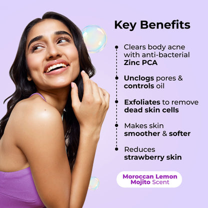 FoxTale Hula Hoop Exfoliating Body Wash by Foxtale , Exfoliates & Smoothens