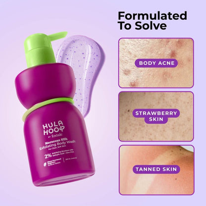 FoxTale Hula Hoop Exfoliating Body Wash by Foxtale , Exfoliates & Smoothens