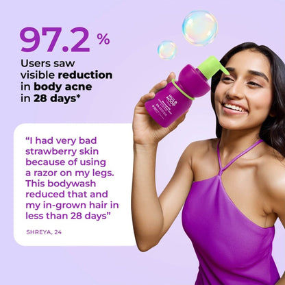 FoxTale Hula Hoop Exfoliating Body Wash by Foxtale , Exfoliates & Smoothens