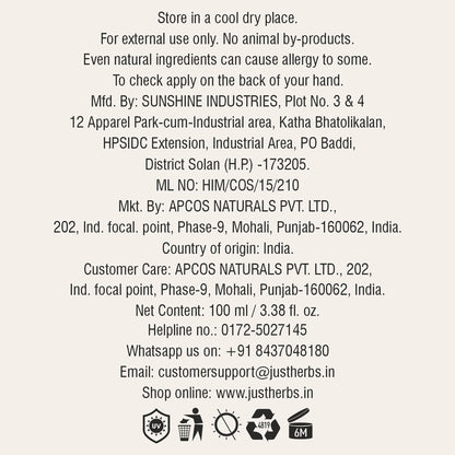 Just Herbs Long Stay Non Sticky Makeup Fixer