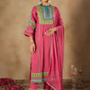 Dhiyona IE Women Ethnic Motifs Embroidered Regular Kurta with Trousers & Dupatta