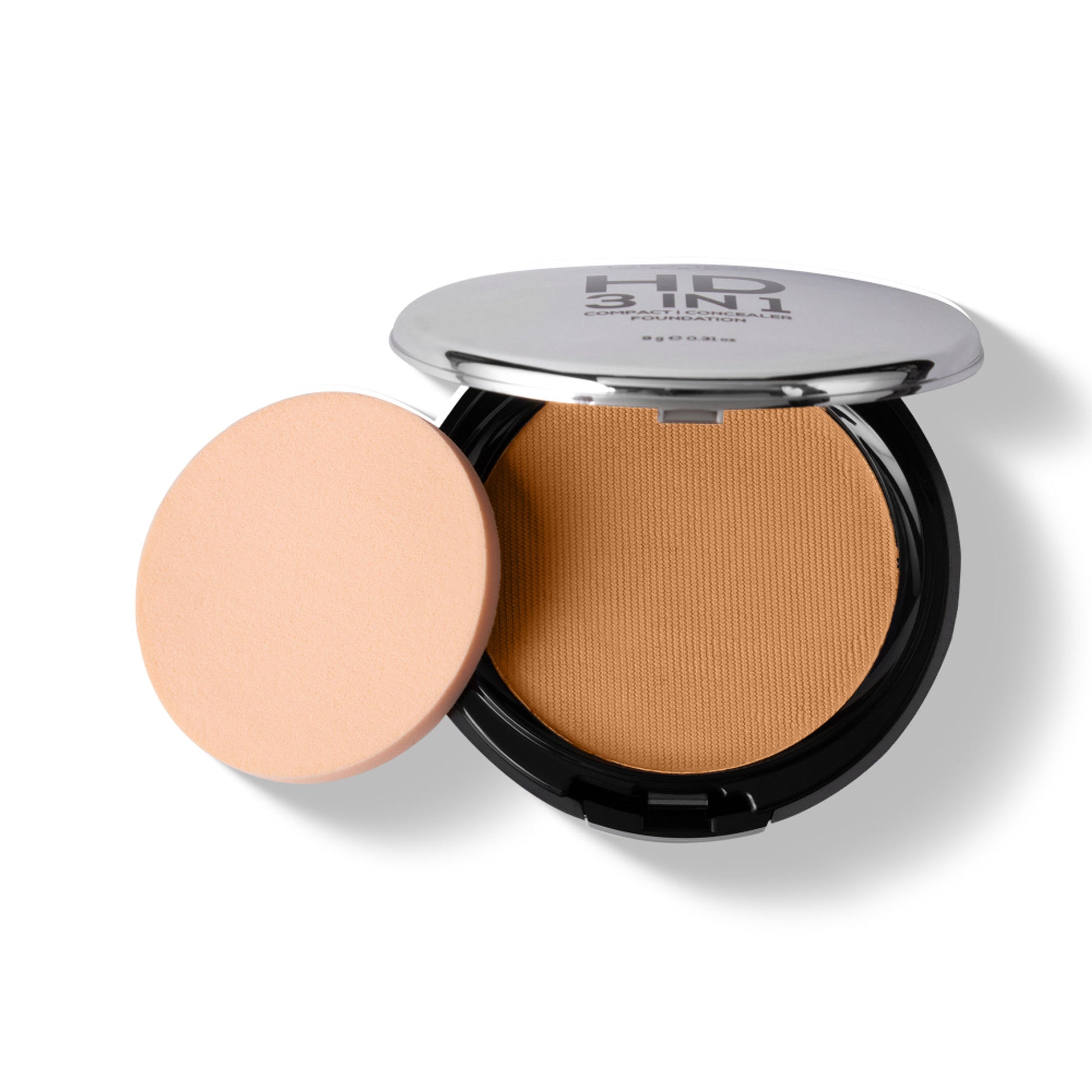 RENEE PRO HD 3-In-1 Matte Compact With SPF 20, Works As Foundation, Compact & Concealer - Amande