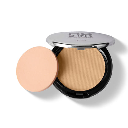 RENEE PRO HD 3-In-1 Matte Compact With SPF 20, Works As Foundation, Compact & Concealer - Ivorie